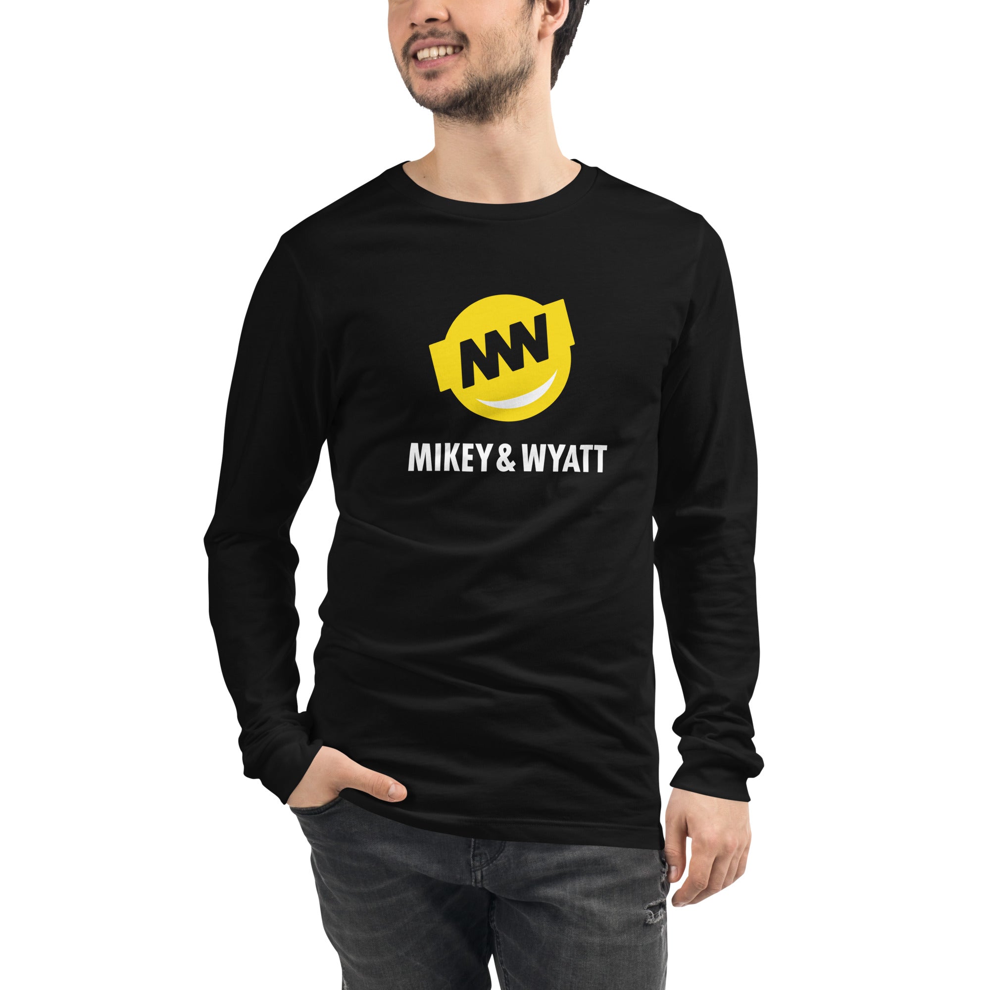 Mikey & Wyatt's Crew Long Sleeve Tee
